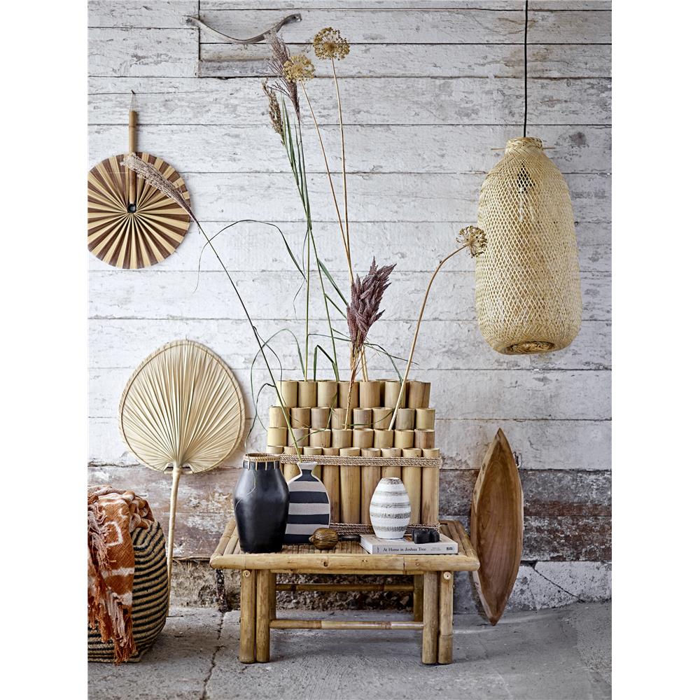 Bloomingville Laveen Tablett aus Teakholz, Natur, 60 cm für Servieren & Dekorieren