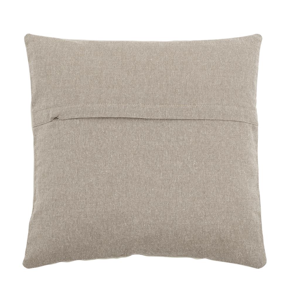 Bloomingville Madita Kissen, Rot, Baumwolle – traditionelles Muster mit Blumenmotiv, 40x40 cm