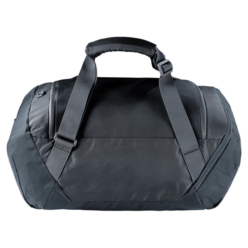 deuter Duffel 35, Reisetasche, black (schwarz), 35L, Duffelbag mit Seitentasche, Netzinnentasche