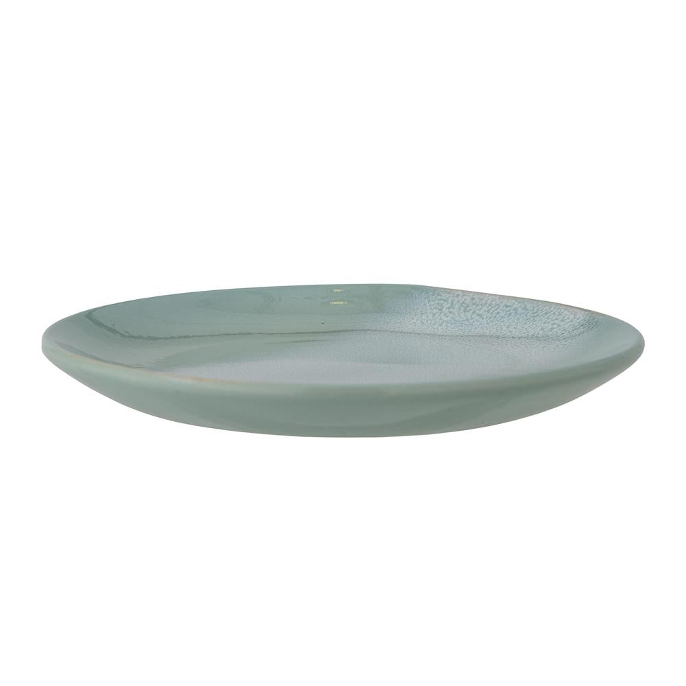 Bloomingville Safie Teller Grün 15cm Steingut spülmaschinenfest Dessertteller Kuchenteller
