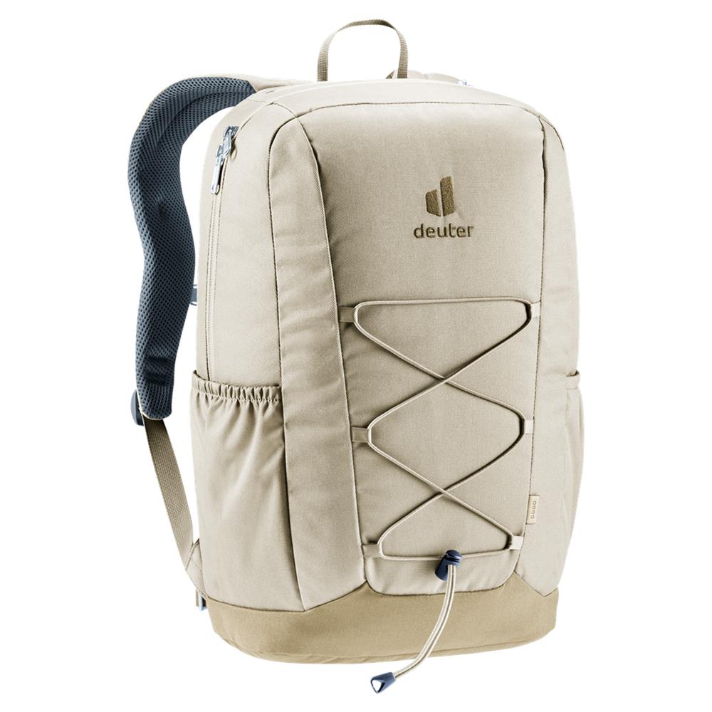 deuter Gogo, Lifestyle-Rucksack, bone-desert (beige), 25L, mit Flaschenhalter