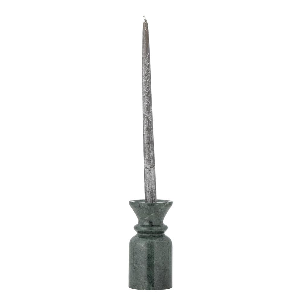 Bloomingville Sicilia Kerzenhalter Grün Marmor D8xH15,5 cm Modern