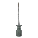 Bloomingville Sicilia Kerzenhalter Grün Marmor D8xH15,5 cm Modern