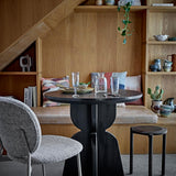 Bloomingville Asha Weinglas Klar Recyceltes Glas D6xH17,5 cm 4er Set – gehämmertes Weinglas