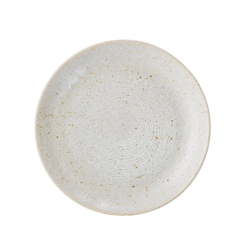Bloomingville Taupe Teller in Grau 16cm aus Steingut im dänischen Design