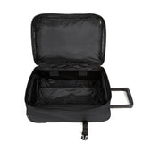 Eastpak TRANVERZ XXS, Kleiner Reisetrolley, Black (schwarz), 25L, Rollkoffer mit 2 Rädern und TSA-Schloss