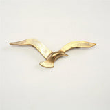 BOLTZE Wandobjekt Birdy 2er Set Aluminium Gold Vögel