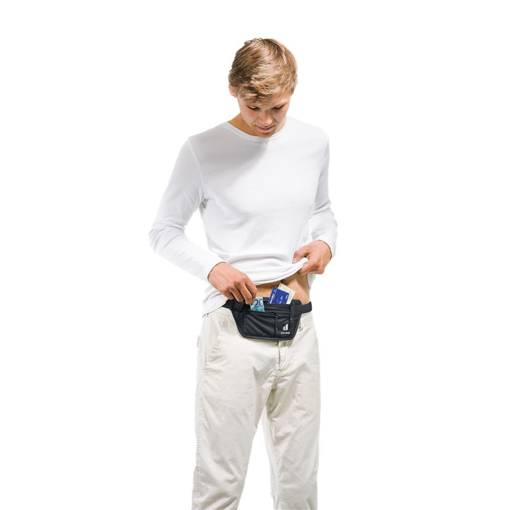 deuter Security Money Belt I, Bauchtasche, black (schwarz), Gürteltasche