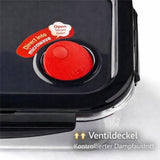 LocknLock Glas Frischhaltedose 650 ml - Ofenform mit Deckel, mikrowellengeeignet, auslaufsicher