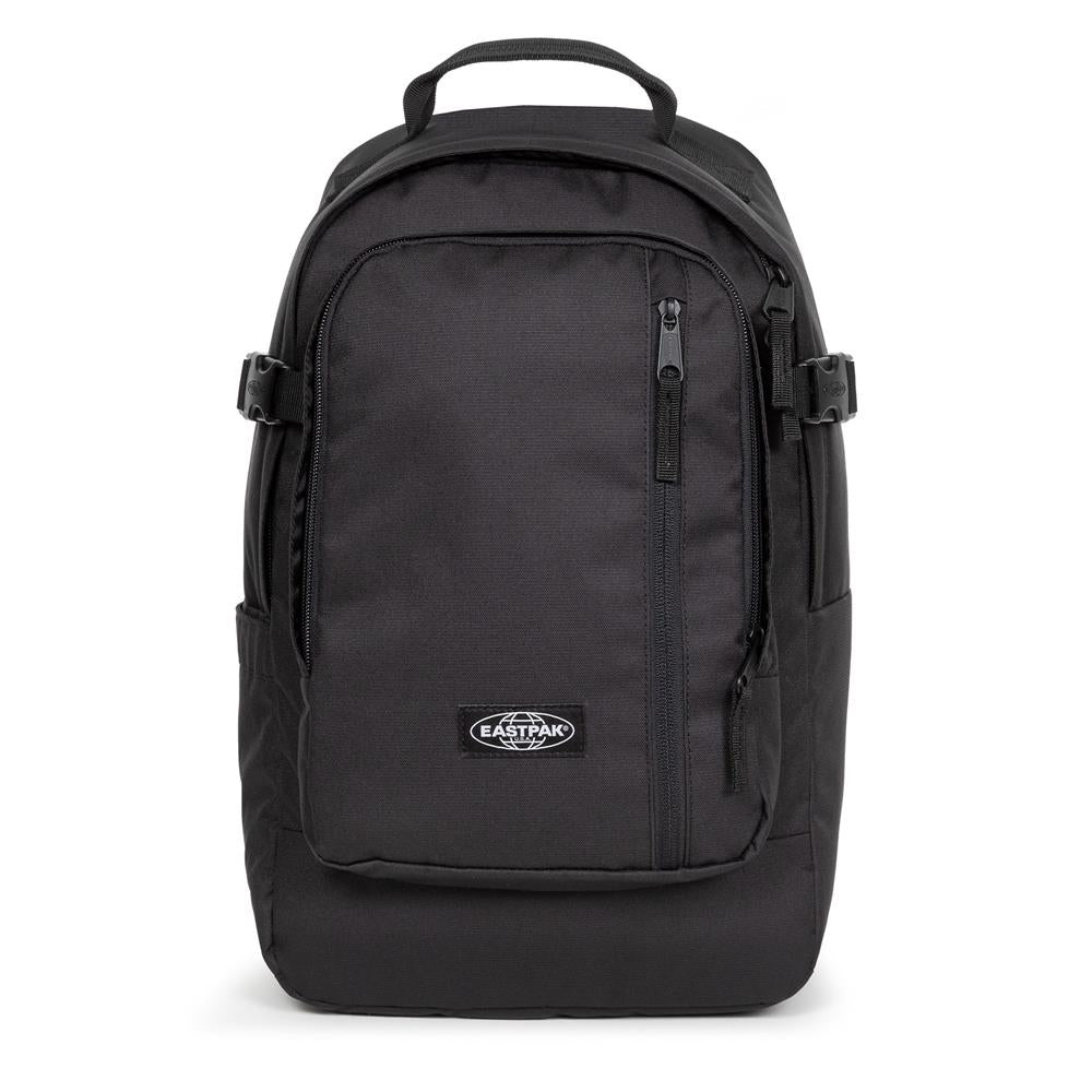 Eastpak SMALLKER, Rucksack, CS Mono Black2 (schwarz), 26L, mit Flaschenhalter und Laptopfach