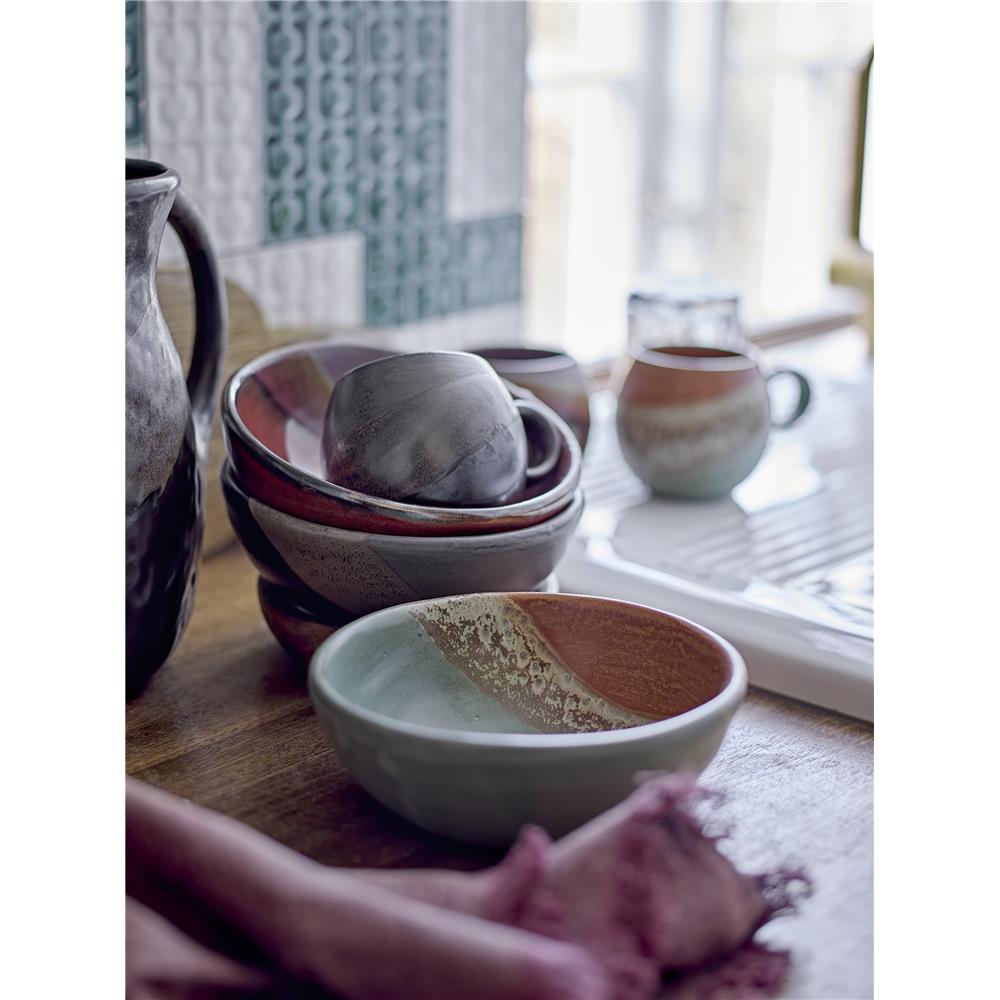 Bloomingville Paula Schüssel, Violett, 572ml, Steingut, dänisches Design