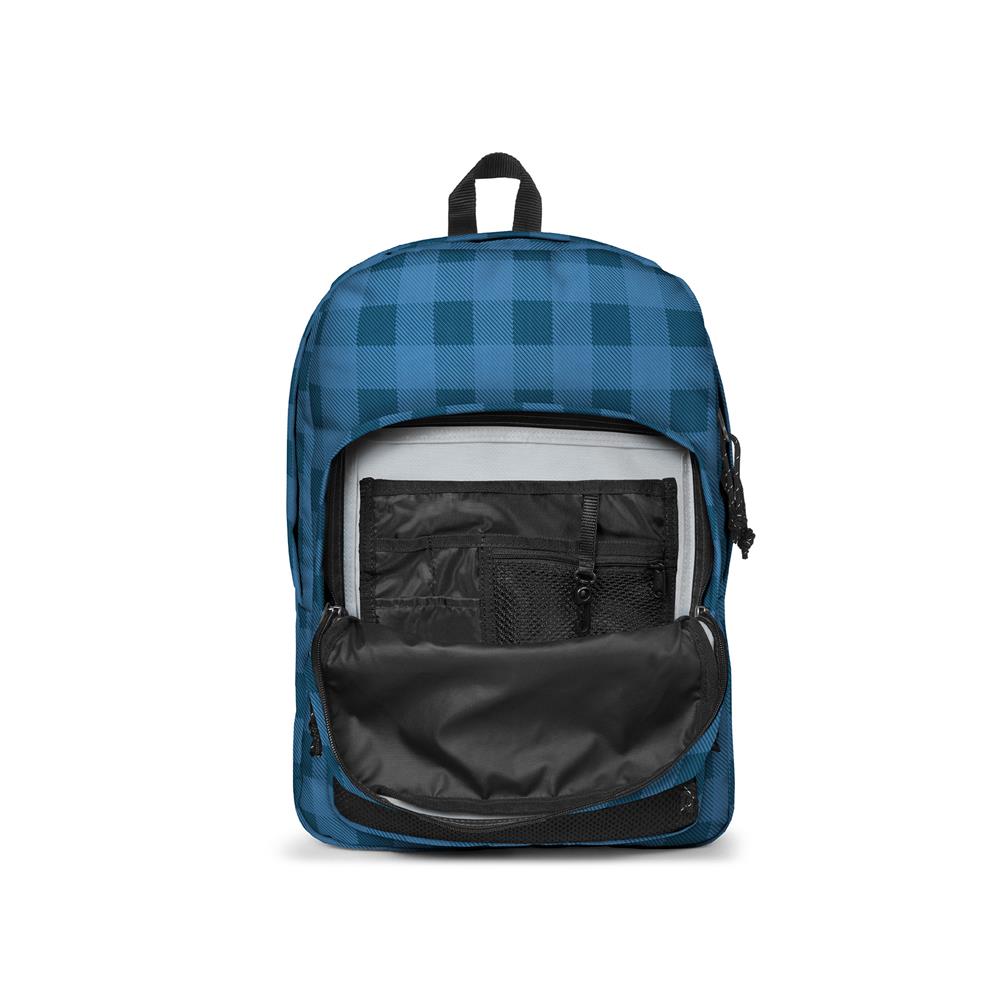 Eastpak PINNACLE, Großer Rucksack, Checker Blue (blau), 38L, mit Organizer und 2 Hauptfächern