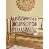 Bloomingville MINI Lexi Kissen, Natur, Baumwolle, 60x40 cm, Kinderzimmer, dänisches Design