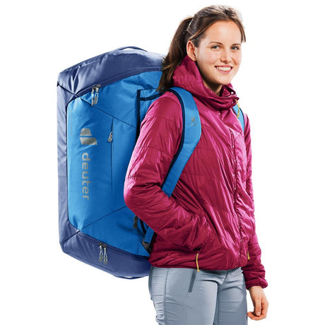 deuter Duffel Pro 60, Reisetasche, neptune-nightblue (blau), auch als Rucksack tragbar