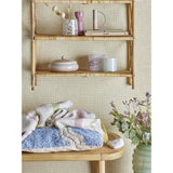 Bloomingville Moore Teelichthalter in Violett, 10cm, aus Glas mundgeblasen