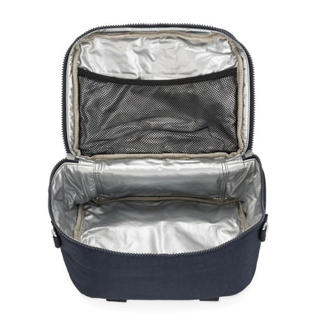 Kipling MIYO, isolierte Lunchbox Tasche mit Trolleyschlaufe, 8L, True Blue Tonal (blau)
