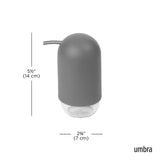 Umbra Touch Seifenspender, moderner Flüssigseifen-Spender, in Grau