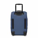 Eastpak TRANVERZ S, Kleiner Reisetrolley, Powder Pilot (blau), 42L, Rollkoffer mit 2 Rädern und TSA-Schloss