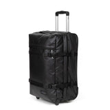 Eastpak TRANSIT'R S, Kleiner Reisetrolley, Tarp Black (schwarz), 42L, Rollkoffer mit 2 Rädern und TSA-Schloss