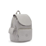 Kipling CITY PACK Medium Rucksack Grey Gris Medium 16 Liter Grau