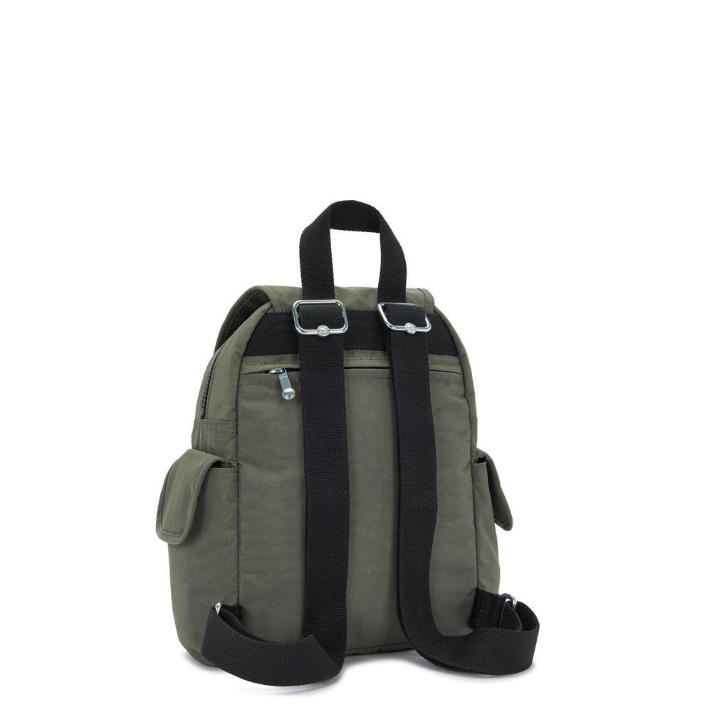 Kipling CITY PACK MINI, Extra kleiner Rucksack, Green Moss (grün), 9L, Kompakt & Stylisch