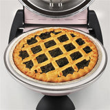 G3Ferrari elektrischer Pizzaofen Delizia Pizzamaker 1200 W für Pizza Ø 31cm icy pink Pizzamaker mit feuerfestem Naturstein rosa Limitierte Edition
