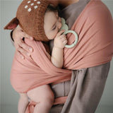 Mushie Baby-Tragetuch, Cedar, aus 100% Bio-Baumwolle