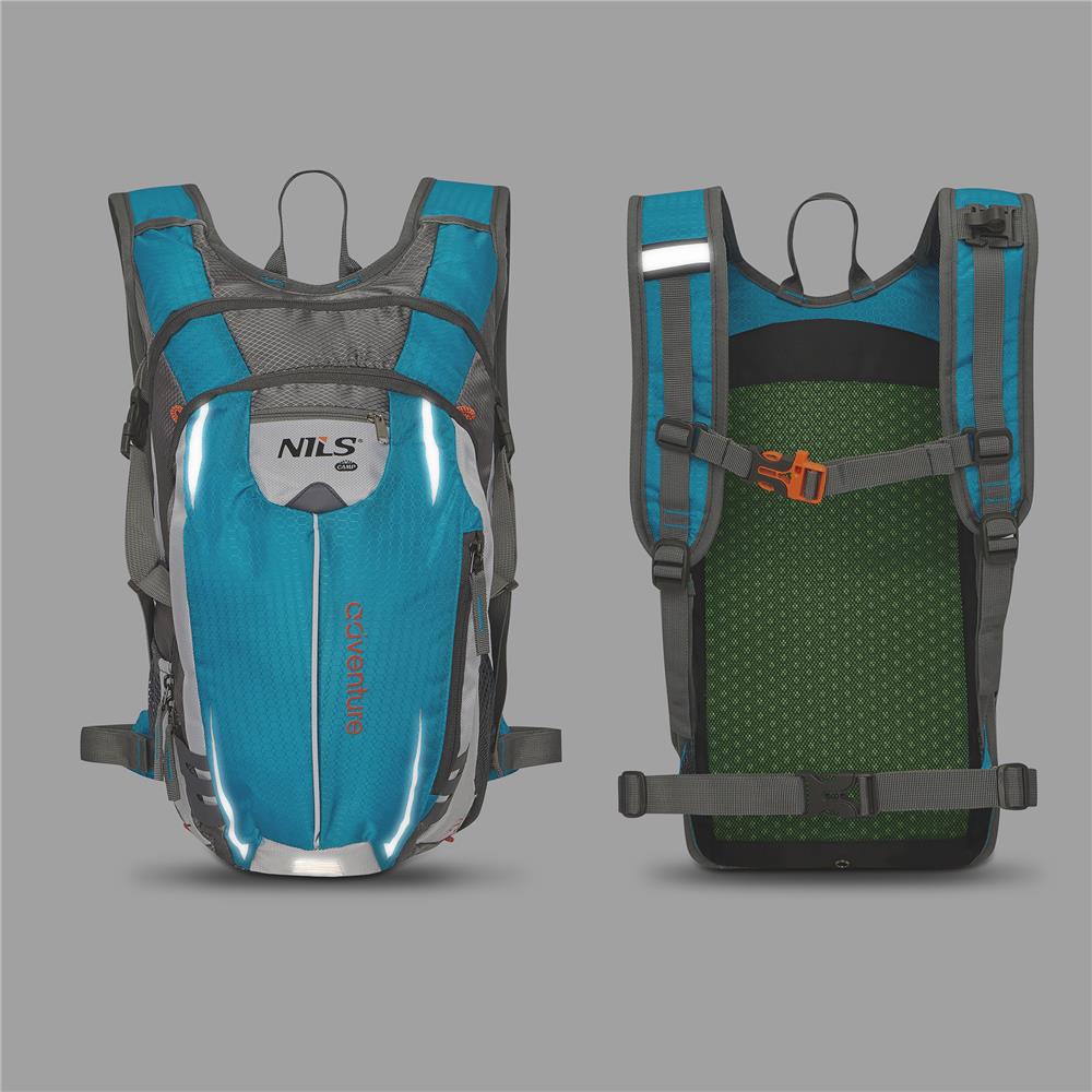 NILS CAMP Tagesrucksack Adventure 25L in Blau - leichter Outdoor Rucksack für Wandern & Sport
