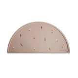 Mushie Silikon-Platzdeckchen, Rocket Ship, Tischset, BPA-frei