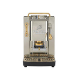 Faber Pro Deluxe Inox Glossy Messing ESE Pad Kaffeemaschine 44 mm