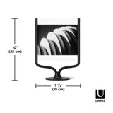 Umbra Wishbone Bilderrahmen in Schwarz für Fotogrößen 10x15 und 13x18 cm