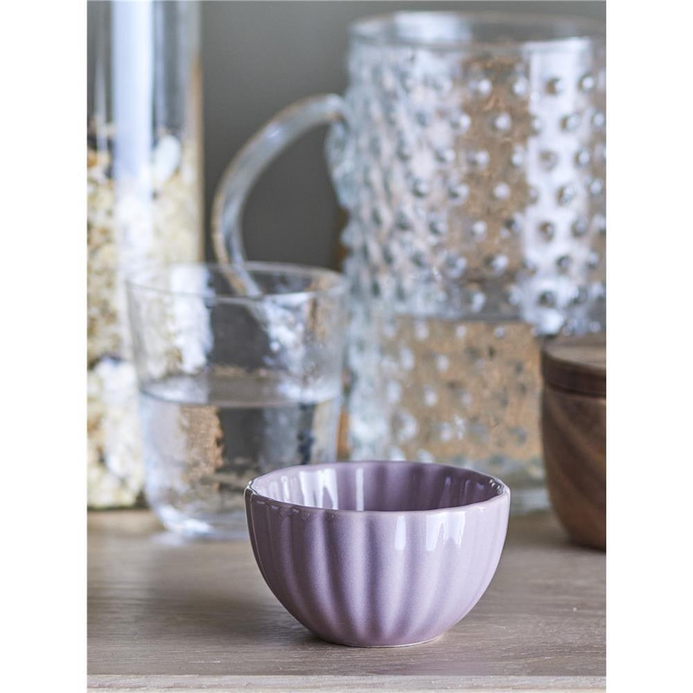 Bloomingville Latina Schale, Rose, Steingut, 165 ml, dänisches Design