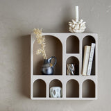 Bloomingville Graphia Bücherregal Braun Holz 48x48x12cm Wandregal
