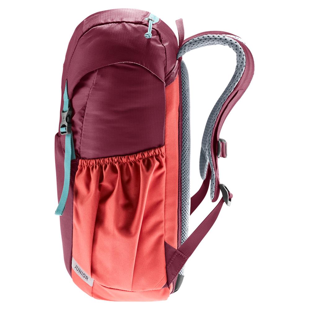 Deuter Junior, Kinderrucksack, maron-currant (rot), 18L, Wanderrucksack für Kinder ab 7 Jahre