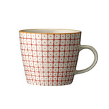 Bloomingville Carla Tassen, 6er Set, Bunt, 300ml, Steingut, dänisches Design