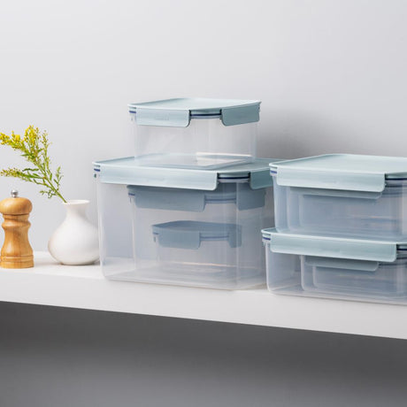 LocknLock Classic Plus Frischhaltedose 1,65 L Mint - Vorratsdose stapelbar auslaufsicher