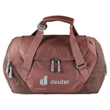 deuter Duffel 35, Reisetasche, caspia-raisin (rot), 35L, Duffelbag mit Seitentasche, Netzinnentasche