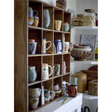 Bloomingville Shama Tasse in Grün, Steingut D14,5xH11 cm