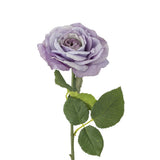 Bloomingville Rose Kunstblume Violett Rosenstrauß 66cm Dekostiel