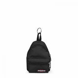 Eastpak MINI PADDED, Geldbörse, Black (schwarz), kleiner Rucksack als Schlüsselanhänger