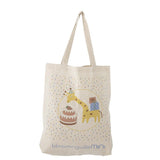 Bloomingville MINI Celebrate Tragetasche Blau Baumwolle 38x40cm