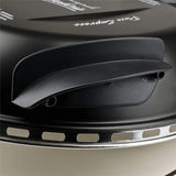 G3Ferrari elektrischer Pizzaofen Delizia Pizzamaker 1200 W für Pizza Ø 31cm schwarz Pizzamaker mit feuerfestem Naturstein