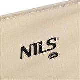 NILS CAMP Klappstuhl – faltbarer Campingstuhl für Garten & Outdoor, beige