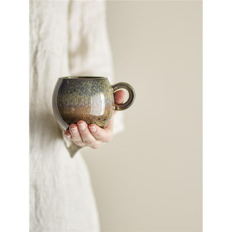 Bloomingville Paula Tasse, Braun, 275ml, Steingut, dänisches Design
