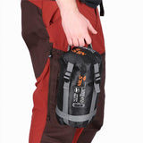 NILS CAMP Ultra Light Schlafsack Grau-Orange - leichter Sommerschlafsack für Camping & Trekking