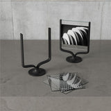 Umbra Wishbone Bilderrahmen in Schwarz für Fotogrößen 10x15 und 13x18 cm