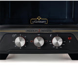 Ariete Da Gennaro Pizzaofen, Rot, mit Pizzastein, bis 430 Grad, 2200W