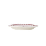 Bloomingville Binna Teller Rosa Steingut 4er Set Weihnachtsteller 16 cm