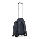 Kipling NEW ZEA, Großer Schulrucksack mit Rollen und Laptopfach, 26L, Marine Navy (blau)