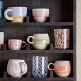 Bloomingville Paula Tasse Orange Steingut 275ml Kaffeetasse